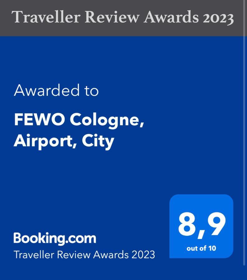 Апартаменты Fewo Cologne, Airport, City Экстерьер фото